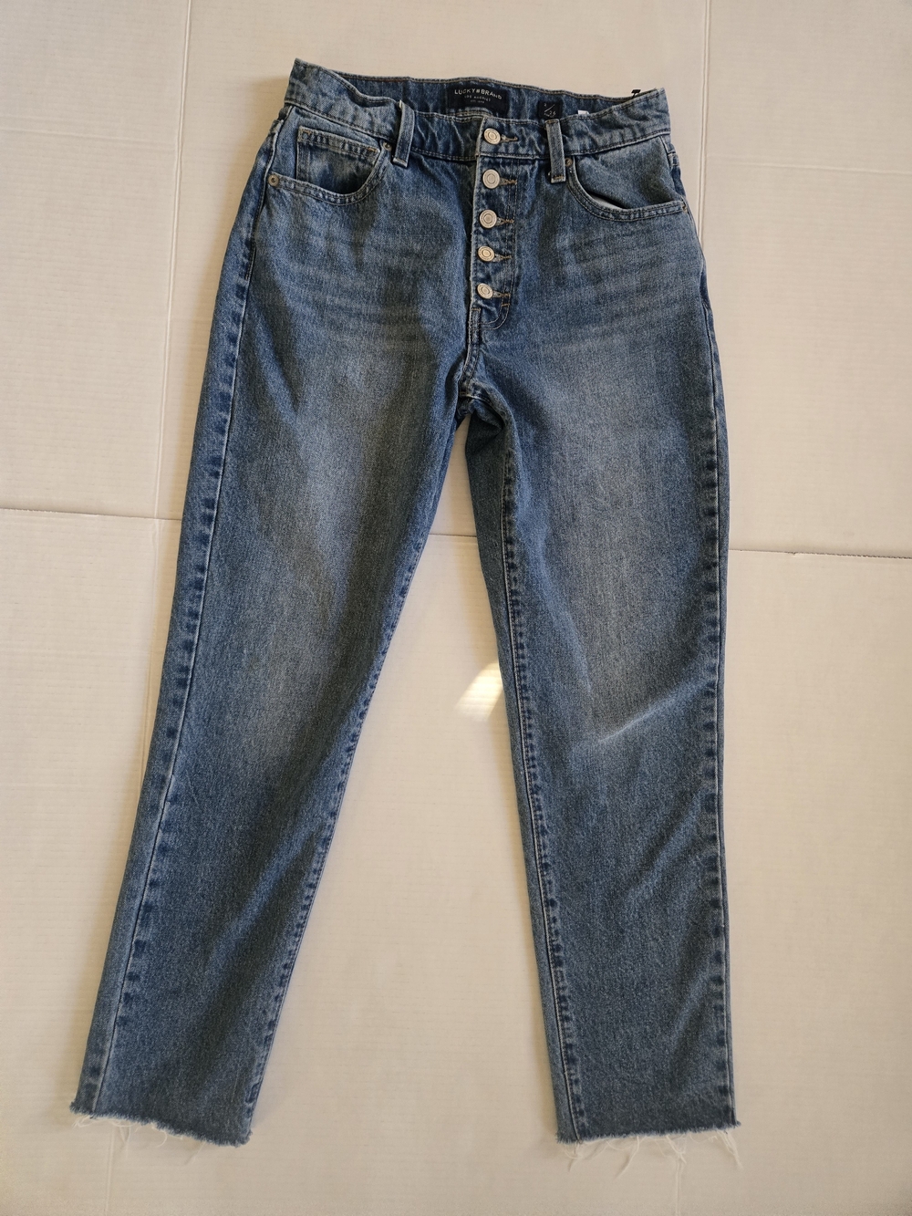 Lucky Brand High-Rise Button-Fly Women’s Jeans - Blue